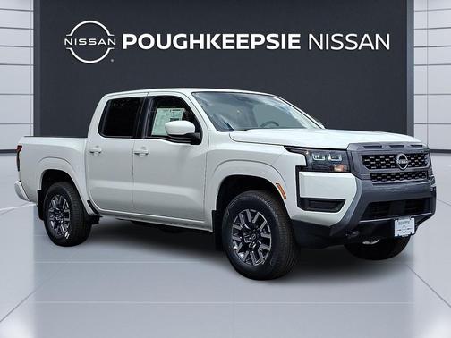 Glacier White 2026 Nissan Frontier SV