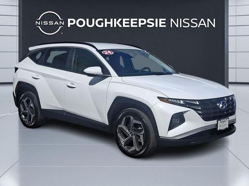 White Pearl 2024 Hyundai TUCSON SEL