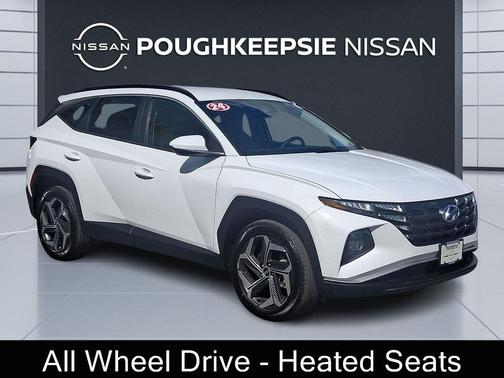 White Pearl 2024 Hyundai TUCSON SEL