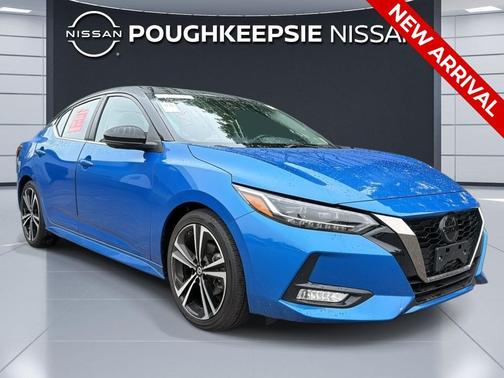 Electric Blue Metallic/Super Black 2023 Nissan Sentra SR