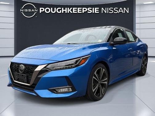 Electric Blue Metallic/Super Black 2023 Nissan Sentra SR
