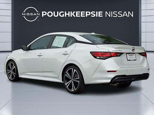 Aspen White Tricoat 2020 Nissan Sentra SR