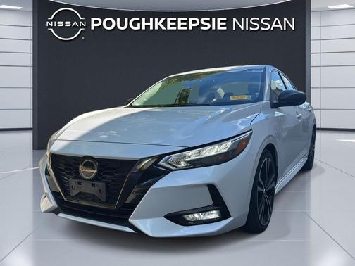Aspen White Tricoat 2020 Nissan Sentra SR