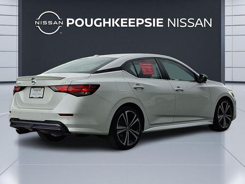 Aspen White Tricoat 2020 Nissan Sentra SR