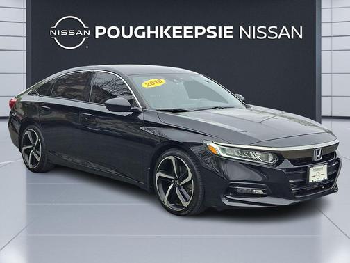 Crystal Black Pearl 2018 Honda Accord Sport