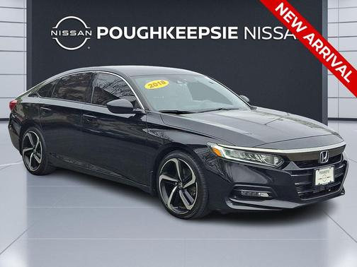 Crystal Black Pearl 2018 Honda Accord Sport