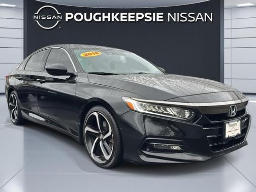 Crystal Black Pearl 2018 Honda Accord Sport