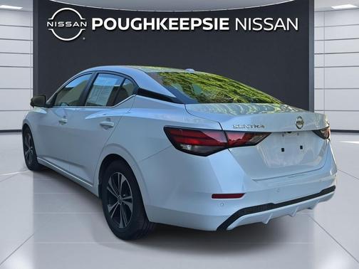 Aspen White Tricoat 2023 Nissan Sentra SV