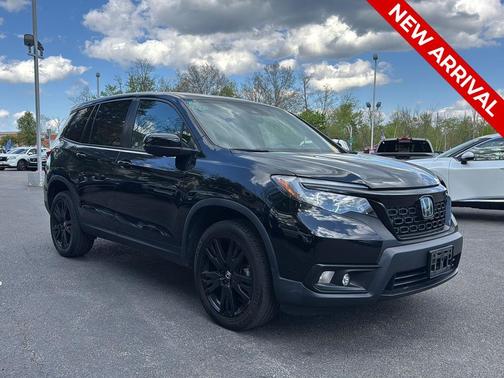 Crystal Black Pearl 2021 Honda Passport AWD Sport