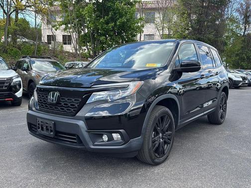 Crystal Black Pearl 2021 Honda Passport AWD Sport
