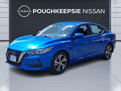 Electric Blue Metallic 2023 Nissan Sentra SV