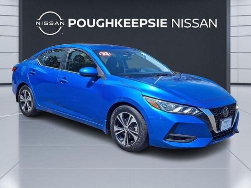 Electric Blue Metallic 2023 Nissan Sentra SV