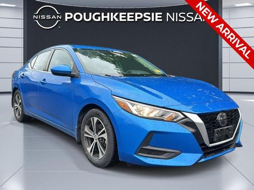 Electric Blue Metallic 2021 Nissan Sentra SV