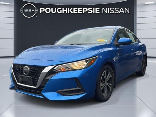 Electric Blue Metallic 2021 Nissan Sentra SV