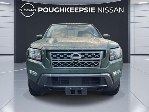 Tactical Green Metallic 2024 Nissan Frontier SV