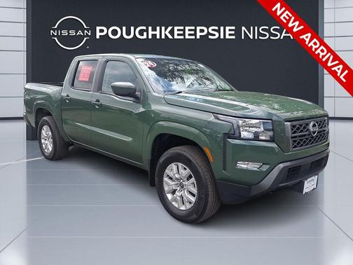 Tactical Green Metallic 2024 Nissan Frontier SV