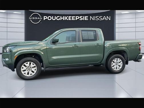 Tactical Green Metallic 2024 Nissan Frontier SV