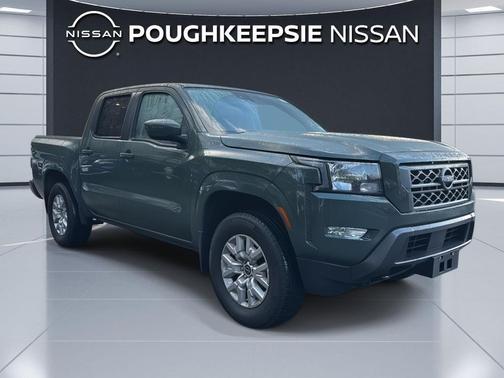 Tactical Green Metallic 2024 Nissan Frontier SV