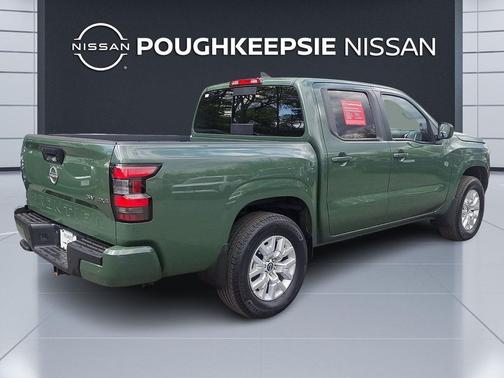 Tactical Green Metallic 2024 Nissan Frontier SV