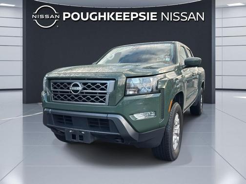 Tactical Green Metallic 2024 Nissan Frontier SV