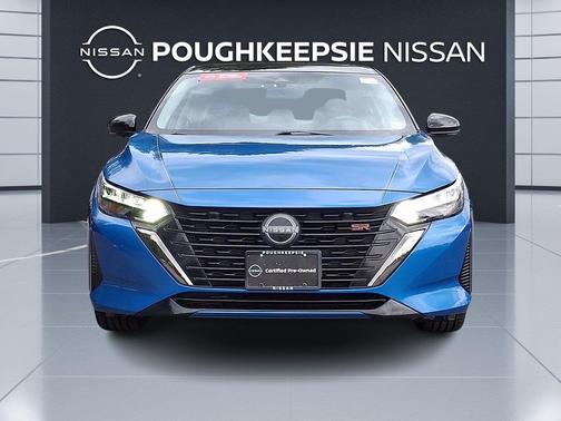 Electric Blue Metallic/Super Black 2024 Nissan Sentra SR