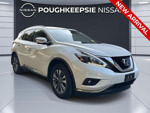 Pearl White 2018 Nissan Murano SL