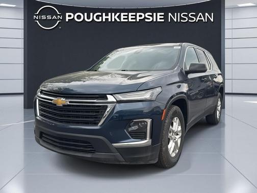 Northsky Blue Metallic 2023 Chevrolet Traverse LS