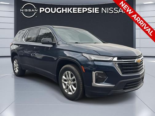 Northsky Blue Metallic 2023 Chevrolet Traverse LS