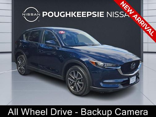 Deep Crystal Blue Mica 2018 Mazda CX-5 Touring