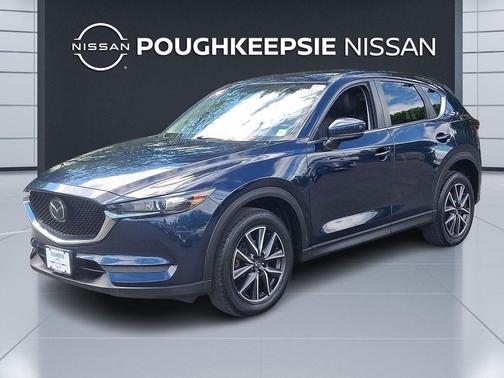 Deep Crystal Blue Mica 2018 Mazda CX-5 Touring
