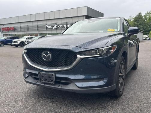 Deep Crystal Blue Mica 2018 Mazda CX-5 Touring