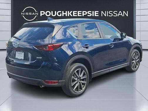 Deep Crystal Blue Mica 2018 Mazda CX-5 Touring