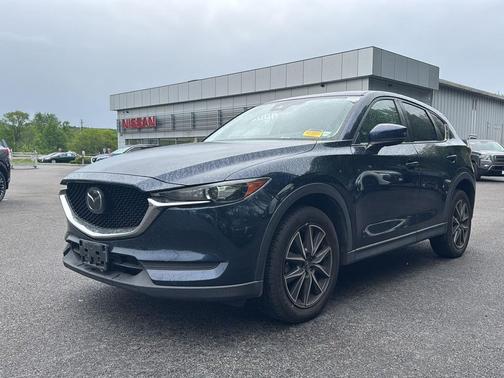 Deep Crystal Blue Mica 2018 Mazda CX-5 Touring