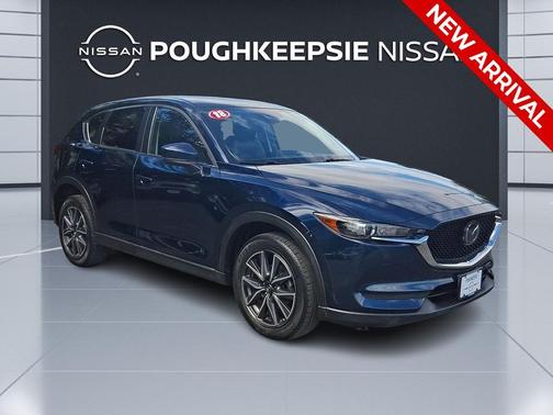 Deep Crystal Blue Mica 2018 Mazda CX-5 Touring