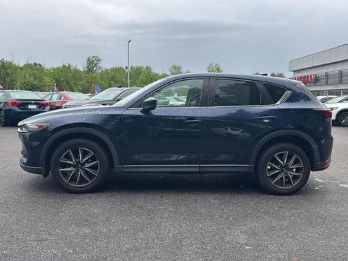 Deep Crystal Blue Mica 2018 Mazda CX-5 Touring