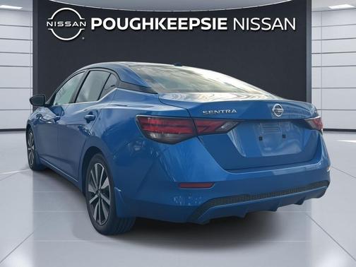 Electric Blue Metallic 2021 Nissan Sentra SV