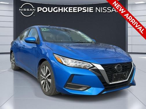 Electric Blue Metallic 2021 Nissan Sentra SV