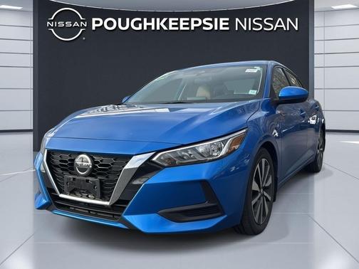 Electric Blue Metallic 2021 Nissan Sentra SV