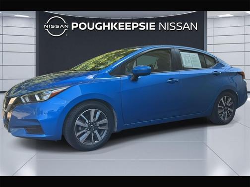 Electric Blue Metallic 2020 Nissan Versa 1.6 SV