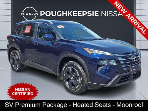 Deep Ocean Blue Pearl 2024 Nissan Rogue SV