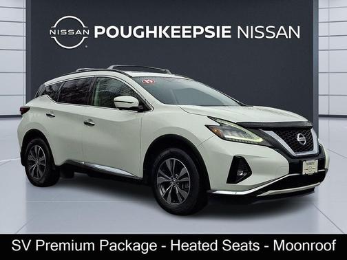 Pearl White Tricoat 2019 Nissan Murano SV