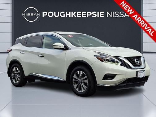 Pearl White 2018 Nissan Murano S