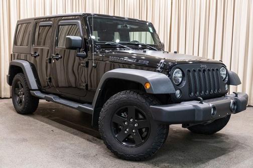 Black Clearcoat 2017 Jeep Wrangler Unlimited Sport