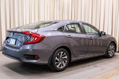 Modern Steel Metallic 2016 Honda Civic EX