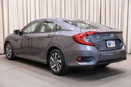 Modern Steel Metallic 2016 Honda Civic EX