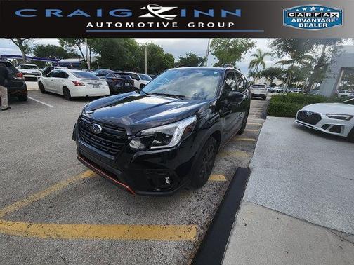 Crystal Black Silica 2024 Subaru Forester Sport