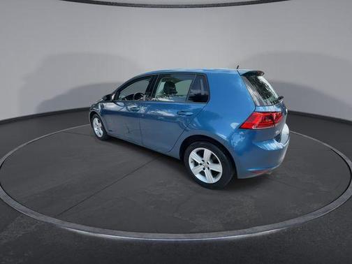 Silk Blue Metallic 2017 Volkswagen Golf TSI Wolfsburg Edition 4-Door