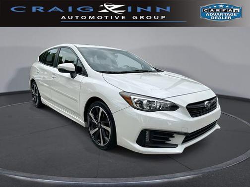 Crystal White Pearl 2022 Subaru Impreza Sport