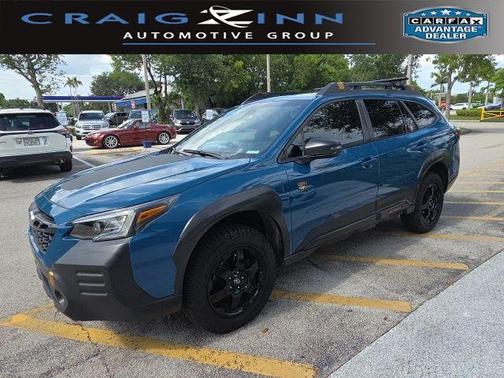 Geyser Blue 2022 Subaru Outback Wilderness