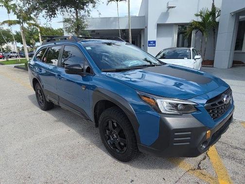 Geyser Blue 2022 Subaru Outback Wilderness